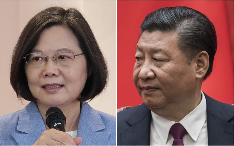 台灣總統蔡英文(左)、中共領導人習近平(右)。新頭殼資料照 台灣總統蔡英文(左)、中共領導人習近平(右)。新頭殼資料照