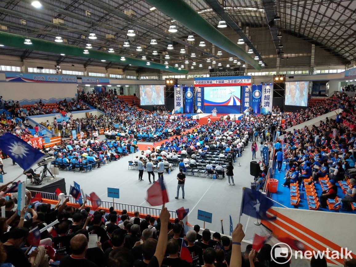 國民黨第二十屆第三次全國代表大會。 圖:謝孟華/攝 國民黨第二十屆第三次全國代表大會。 圖:謝孟華/攝