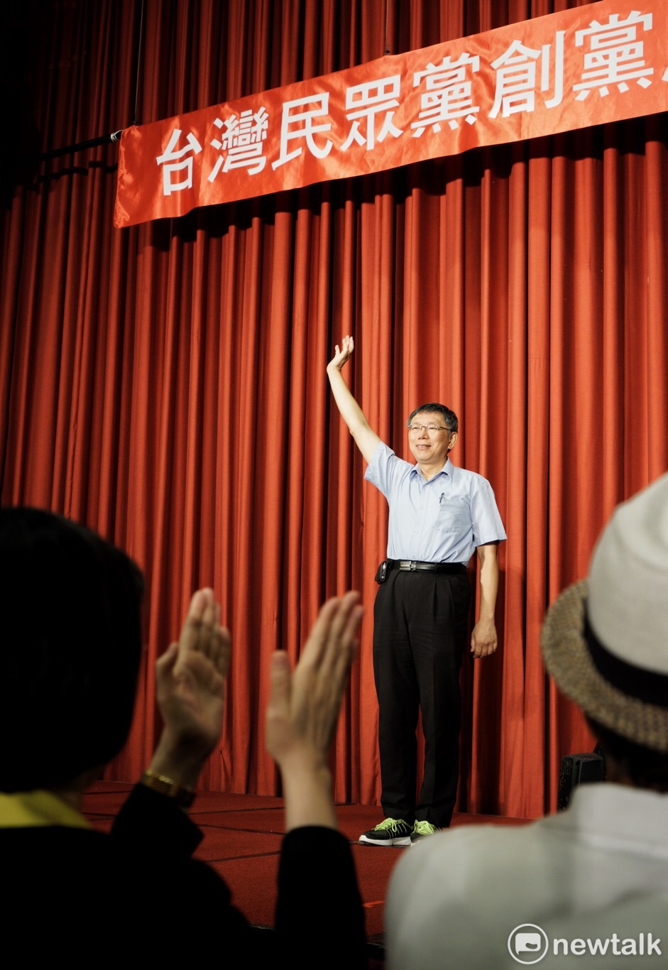 台灣民眾黨主席柯文哲。 圖:張良一 / 攝 台灣民眾黨主席柯文哲。 圖:張良一 / 攝