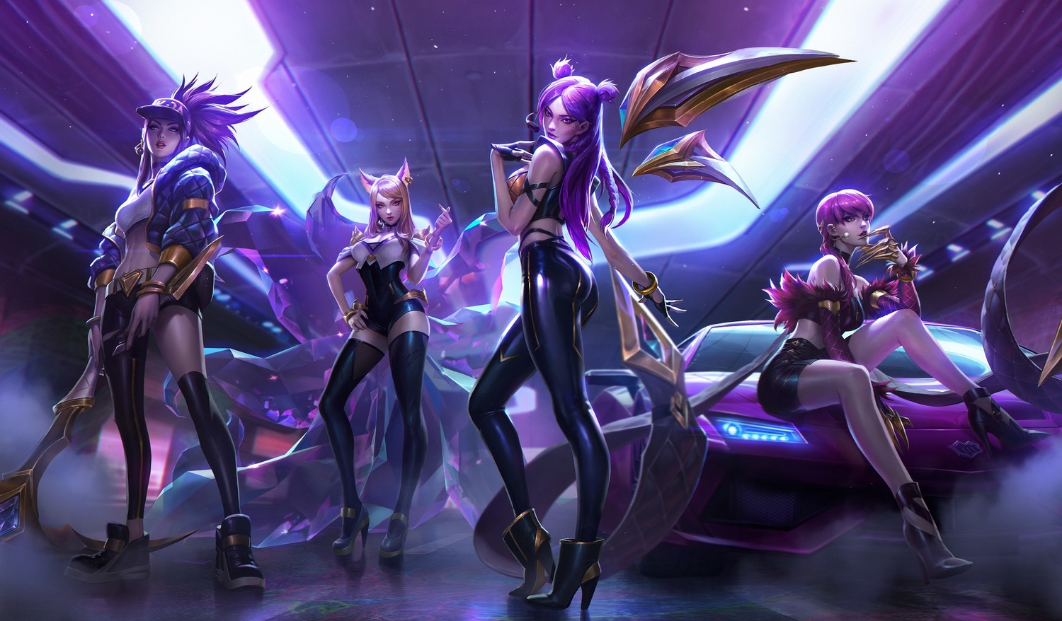 K/DA為《英雄聯盟》最受歡迎的系列造型 圖:Riot Games K/DA為《英雄聯盟》最受歡迎的系列造型 圖:Riot Games