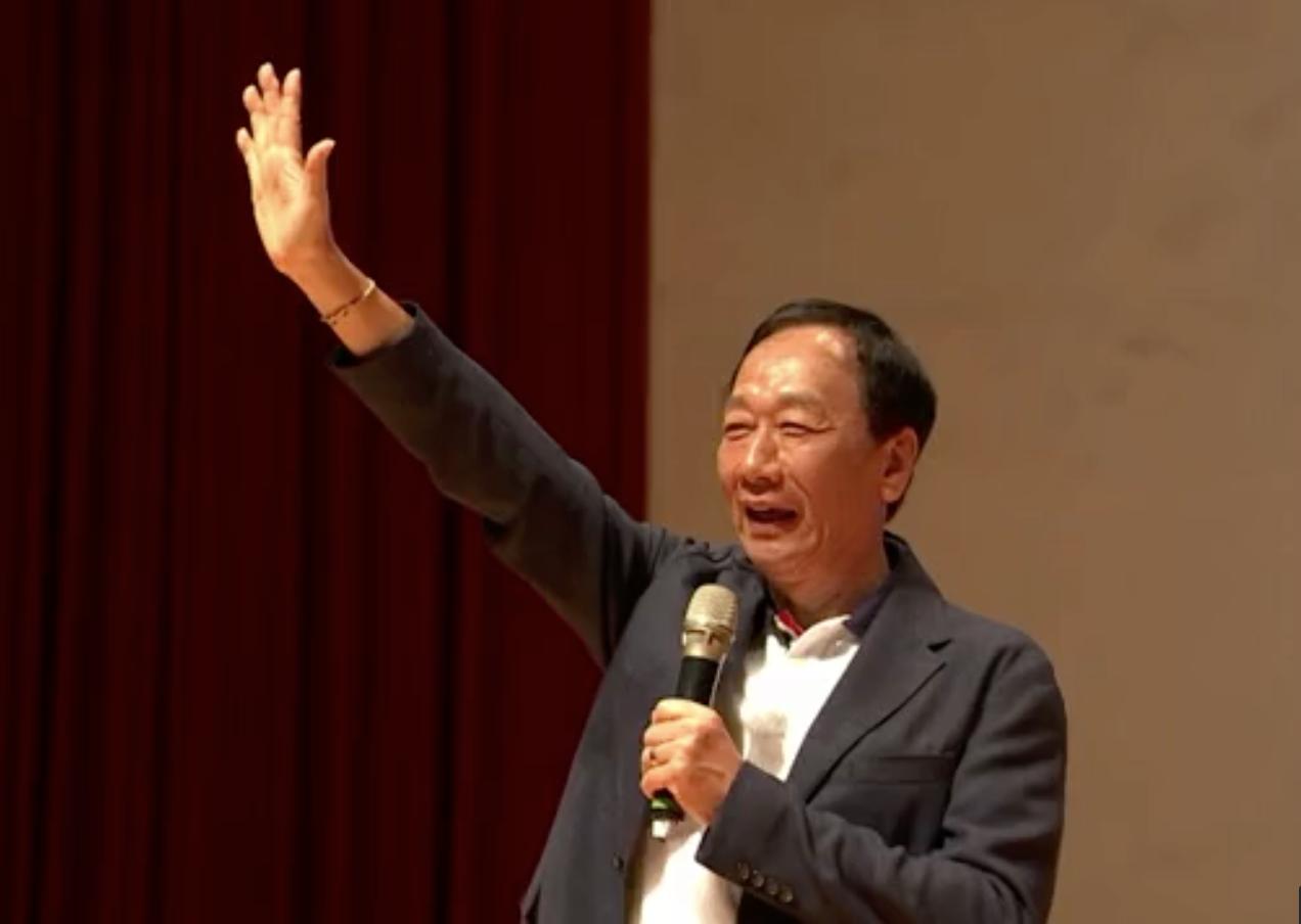 鴻海前董事長郭台銘。 圖:翻攝自郭台銘臉書直播 鴻海前董事長郭台銘。 圖:翻攝自郭台銘臉書直播