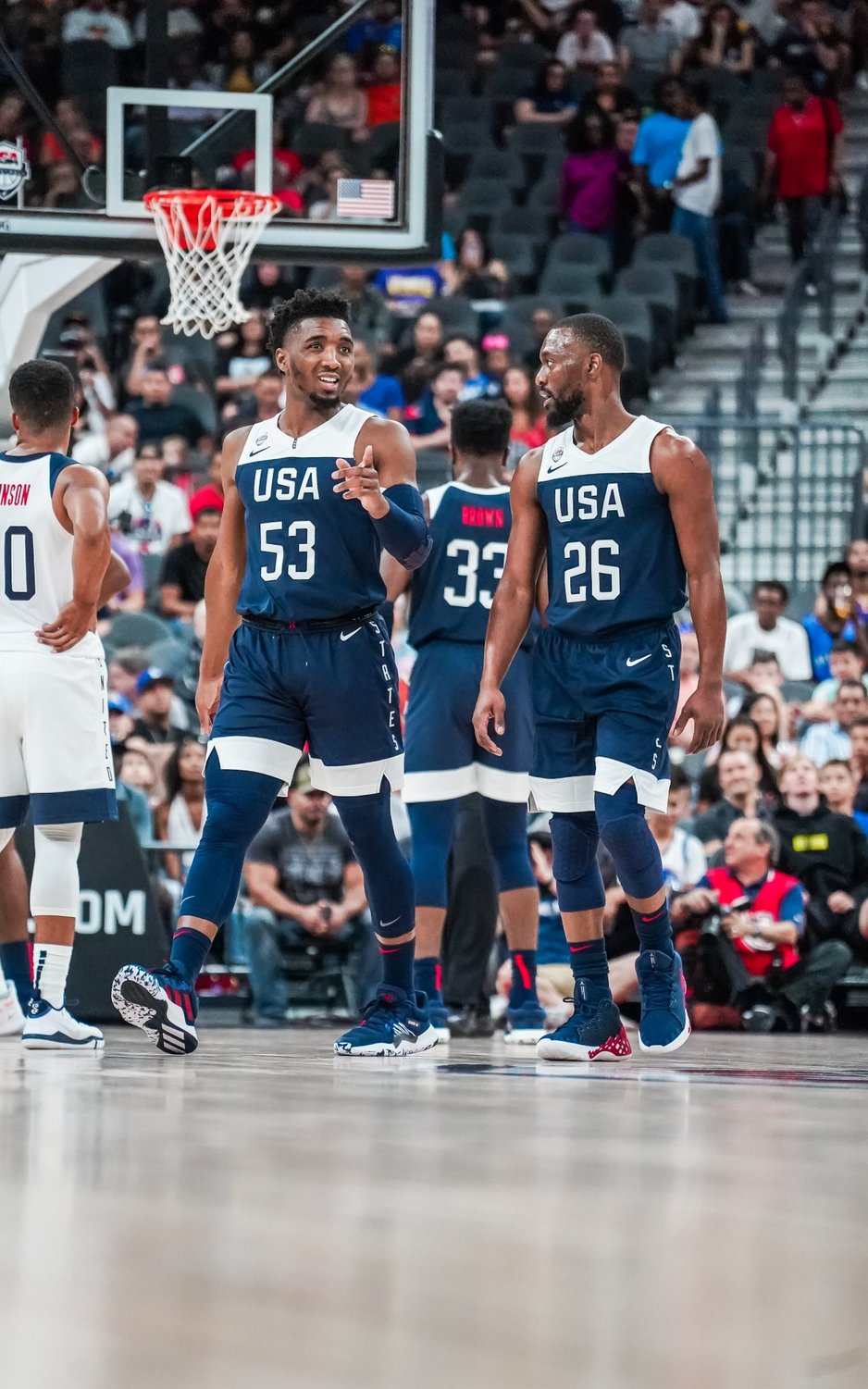 世界盃美國男籃隊。 圖/取自USA Basketball官方Ttwitter 世界盃美國男籃隊。 圖/取自USA Basketball官方Ttwitter