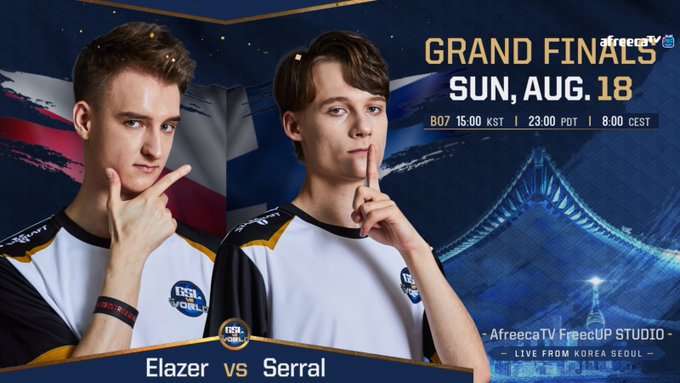 總決賽由Elazer對決Serral。 總決賽由Elazer對決Serral。