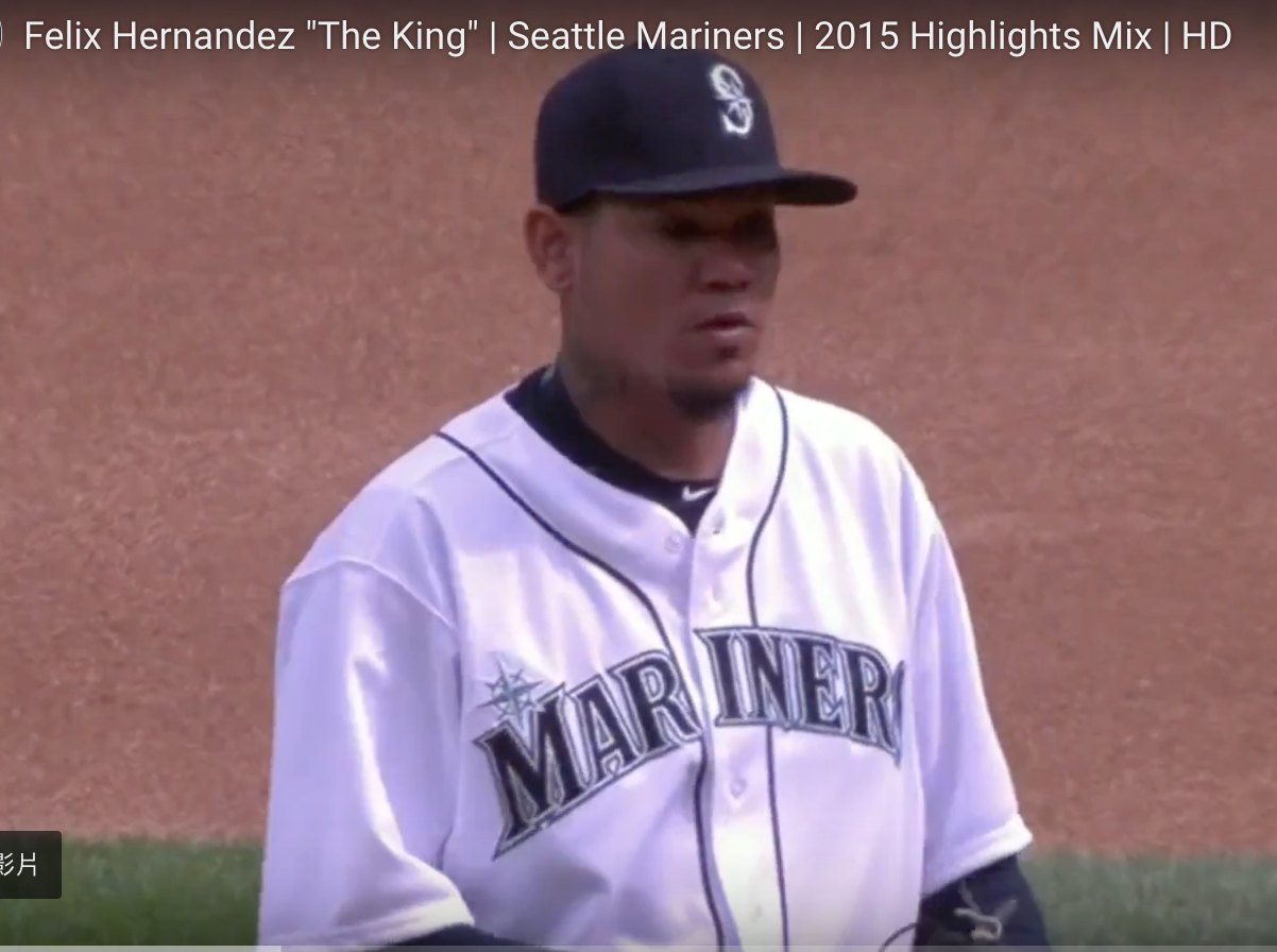 Felix Hernandez。 圖/翻攝自YOUTUBE Felix Hernandez。 圖/翻攝自YOUTUBE