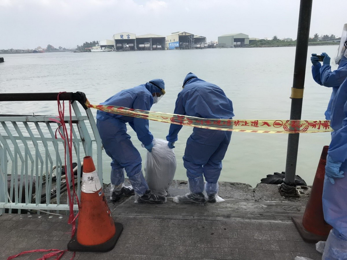 屏東動防所接獲通報後,立刻派專業人員前往處理。 圖:屏東縣政府提供 屏東動防所接獲通報後,立刻派專業人員前往處理。 圖:屏東縣政府提供