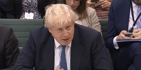 英國首相強生硬脫歐計畫在國會眾議院中吃癟,揚言將提前大選。 圖:翻攝自英國眾議院官網 英國首相強生硬脫歐計畫在國會眾議院中吃癟,揚言將提前大選。 圖:翻攝自英國眾議院官網