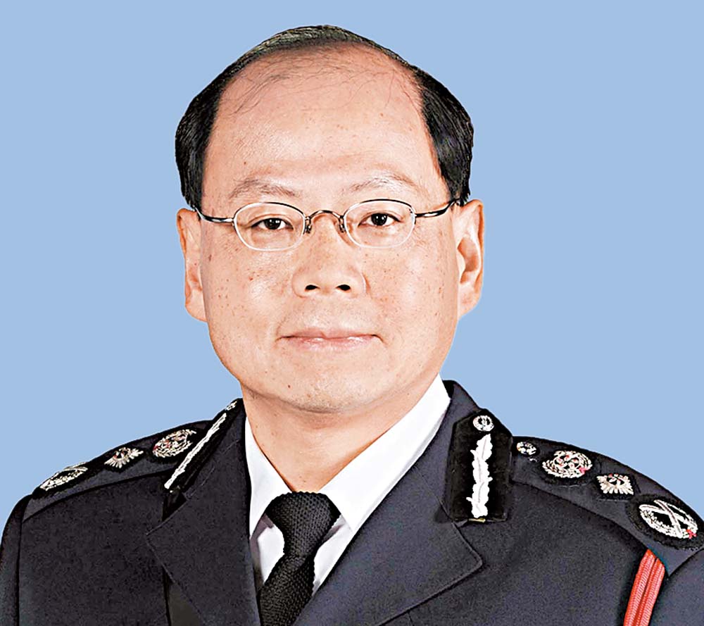 香港警務處長前處長曾偉雄。  圖：翻攝自香港警務處官網
