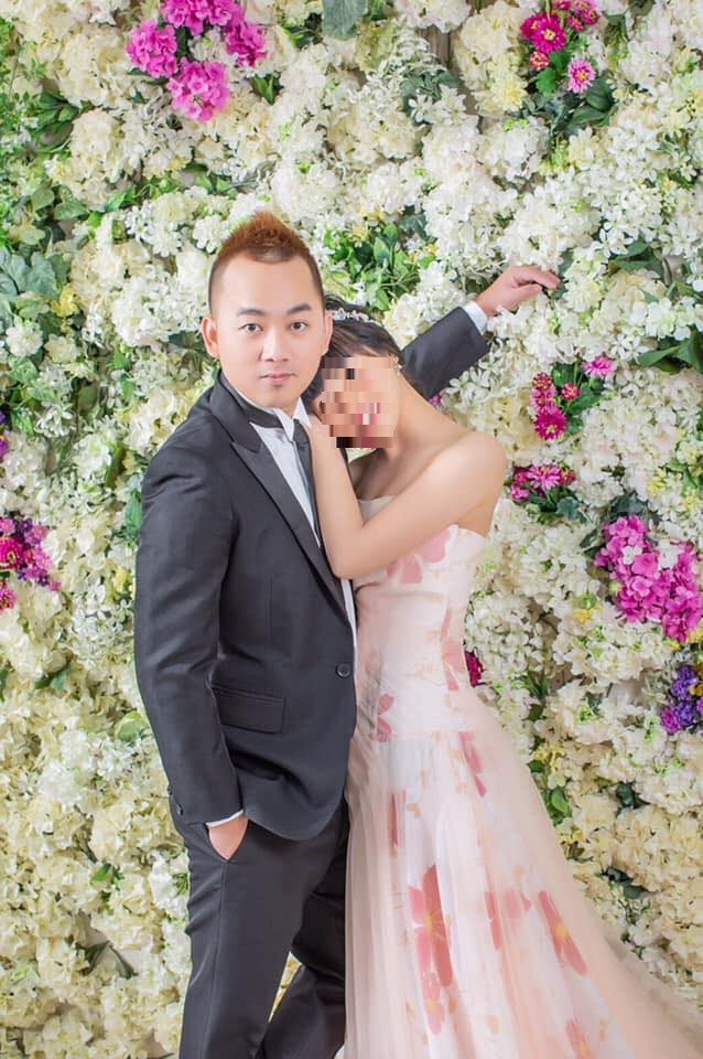 殉職員警薛定岳與未婚妻侯小姐婚紗照。 圖:翻攝侯姍姍臉書 殉職員警薛定岳與未婚妻侯小姐婚紗照。 圖:翻攝侯姍姍臉書