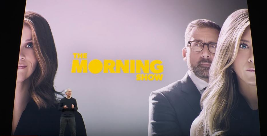 蘋果新原創劇《晨間直播秀》The Morning Show，將由知名女星珍妮佛安妮斯頓和瑞絲維斯朋主演。蘋果發表會重新介紹「Apple Arcade」遊戲訂閱服務，將陸續上架超過100款專為iOS用戶開發的遊戲。蘋果發表會重新介紹「Apple Arcade」遊戲訂閱服務，將陸續上架超過100款專為iOS用戶開發的遊戲。