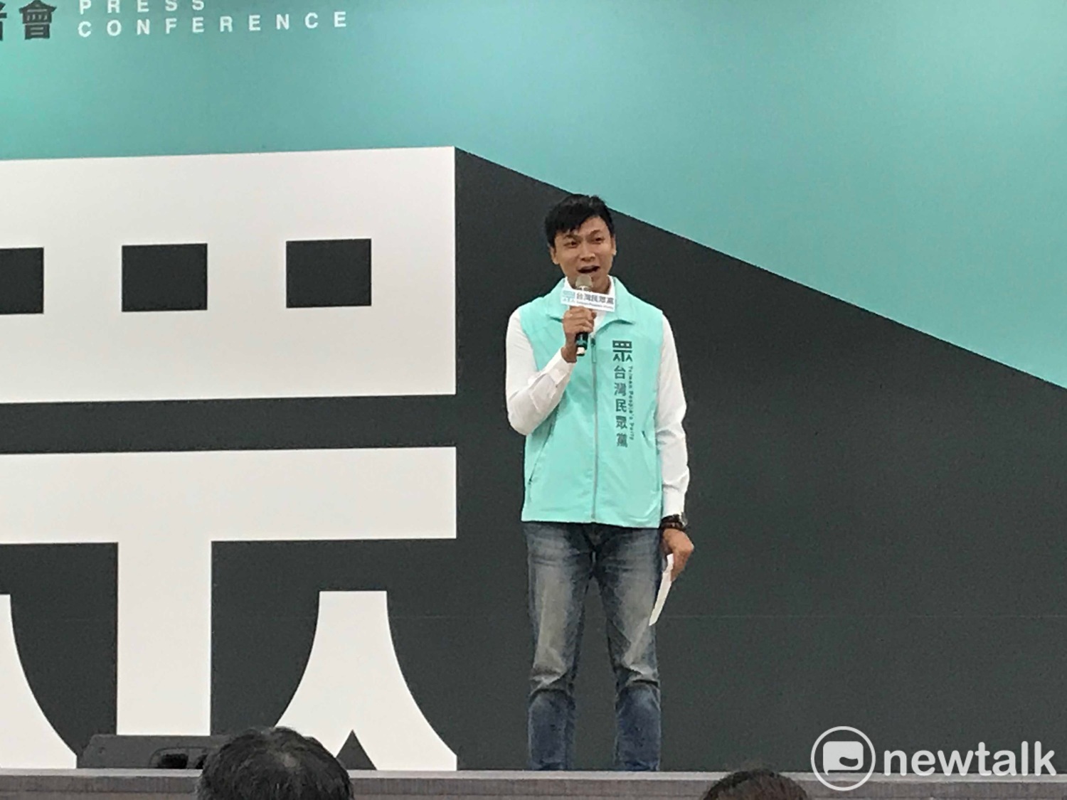 台中潭雅神后區提名張睿倉。 圖:周煊惠 /攝 台中潭雅神后區提名張睿倉。 圖:周煊惠 /攝