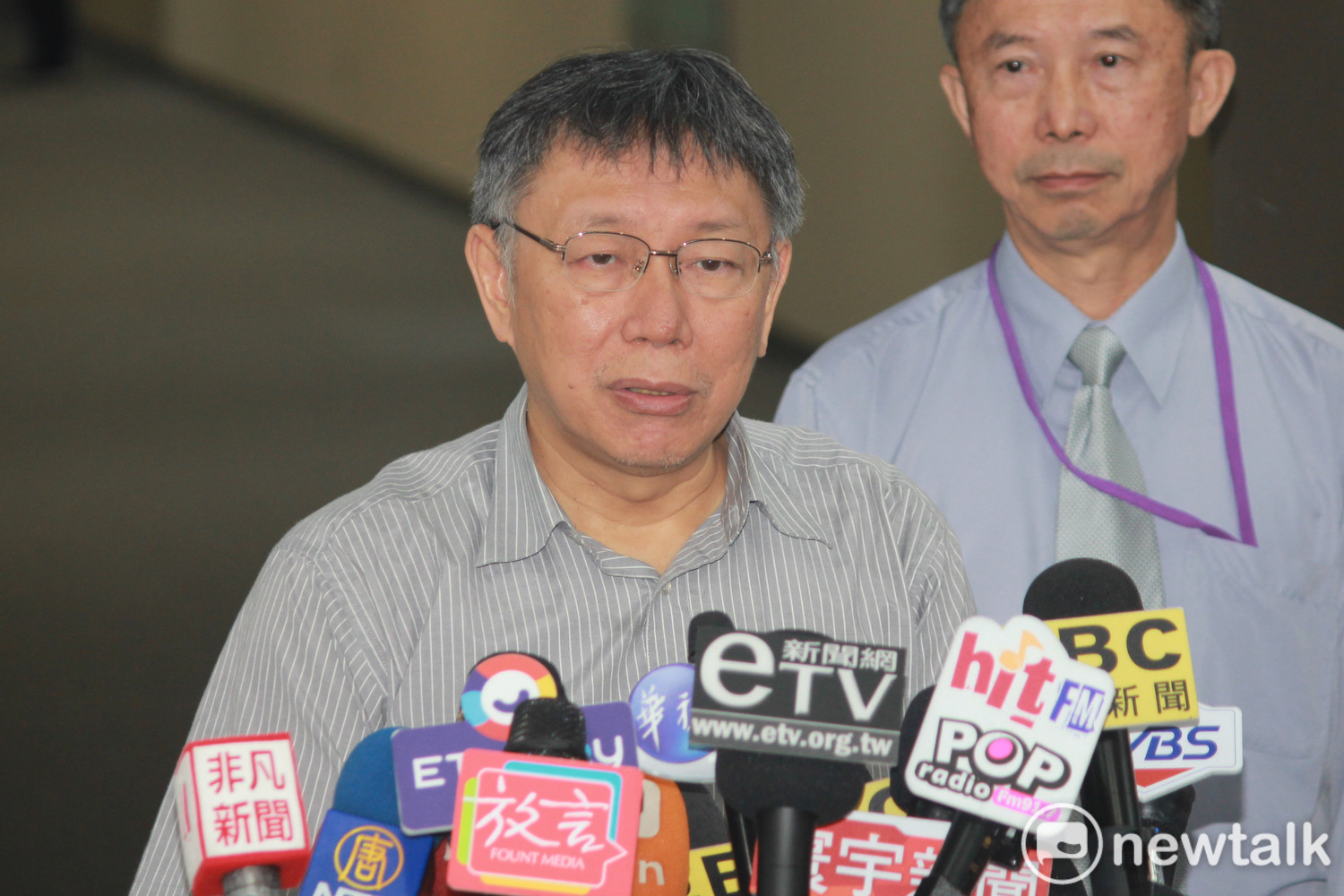 台北市長柯文哲。 圖:周煊惠 /攝 台北市長柯文哲。 圖:周煊惠 /攝