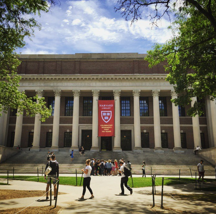哈佛大學圖書館。 圖:翻攝自Harvard University instagram(資料照片) 哈佛大學圖書館。 圖:翻攝自Harvard University instagram(資料照片)