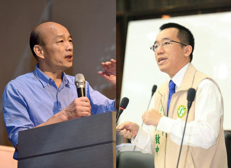 高雄市長韓國瑜今天(28日)參加高雄市228事件追思紀念會,致詞時把「228」說成「823」,民進黨高雄市議員陳致中在臉書連發3篇貼文抨擊:「你醉了嗎?錯誤令人無法原諒!」。 圖:新頭殼合成 高雄市長韓國瑜今天(28日)參加高雄市228事件追思紀念會,致詞時把「228」說成「823」,民進黨高雄市議員陳致中在臉書連發3篇貼文抨擊:「你醉了嗎?錯誤令人無法原諒!」。 圖:新頭殼合成