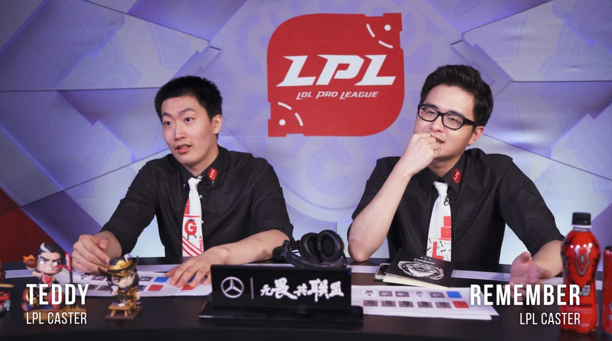 LPL解說、教練及選手被問及對於歐美賽區的看法。 圖:翻攝自Travis Gafford YouTube LPL解說、教練及選手被問及對於歐美賽區的看法。 圖:翻攝自Travis Gafford YouTube