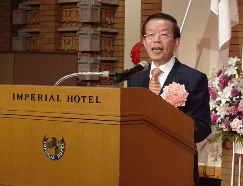 駐日代表謝長廷8日接受台媒採訪時表示,關於安倍國慶賀電,日方沒說那是假的。圖 : 資料照片。 駐日代表謝長廷8日接受台媒採訪時表示,關於安倍國慶賀電,日方沒說那是假的。圖 : 資料照片。