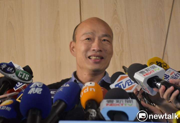 高雄市長韓國瑜。 圖:孫家銘/攝 高雄市長韓國瑜。 圖:孫家銘/攝