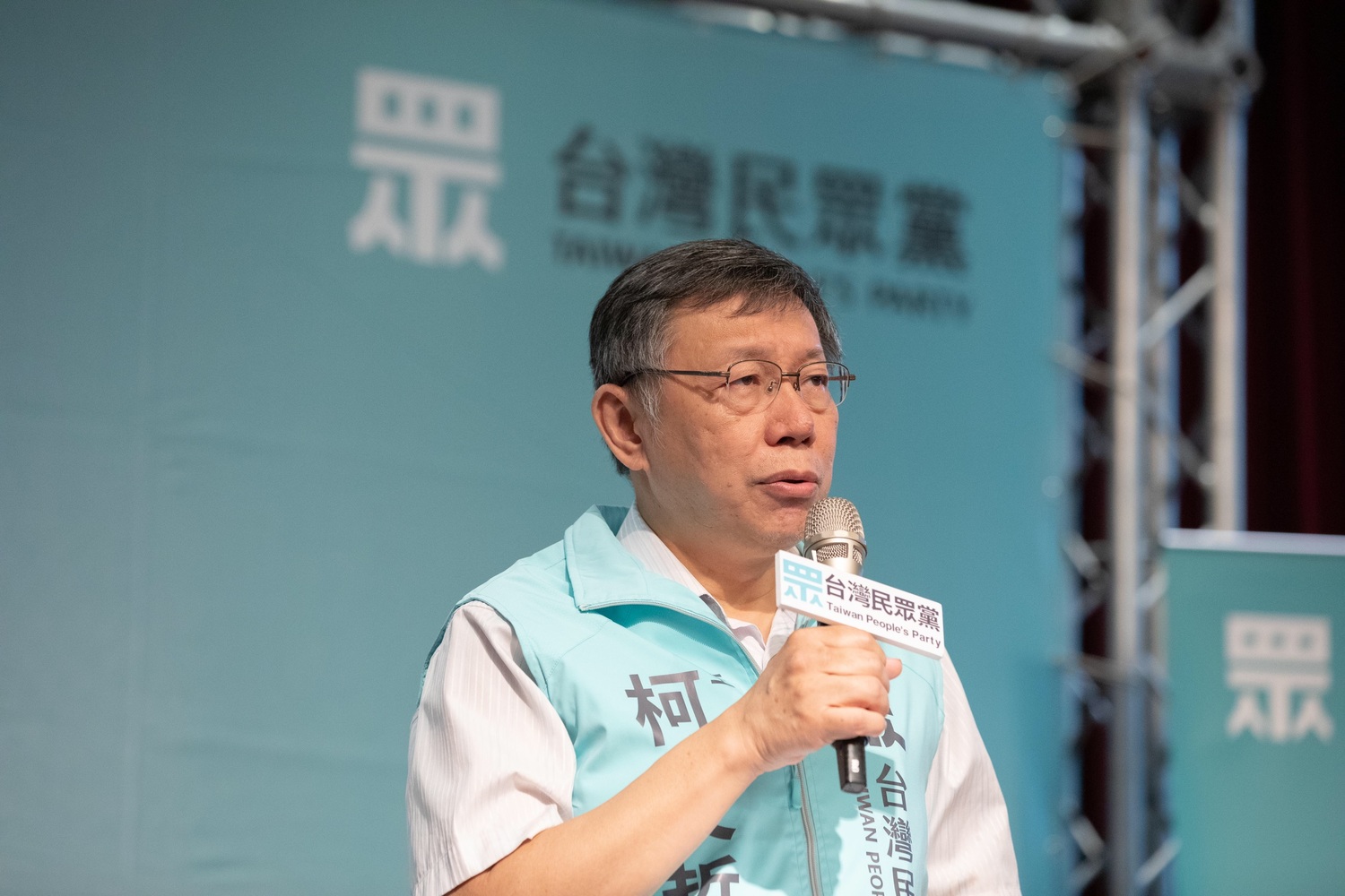 台北市長柯文哲。 圖:台灣民眾黨/提供 台北市長柯文哲。 圖:台灣民眾黨/提供
