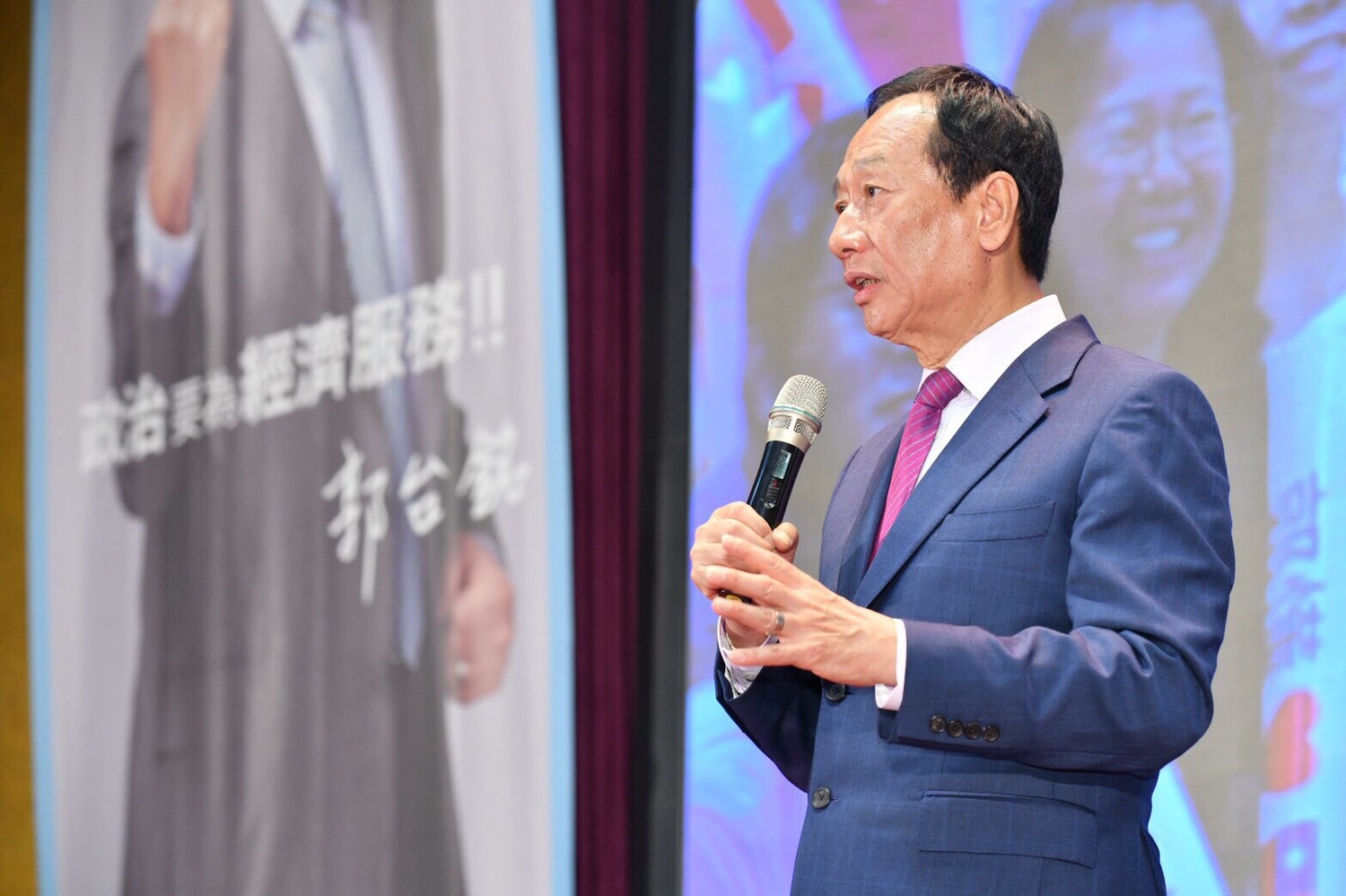 郭台銘感恩之旅第三站順利落幕,他在致詞時表示「2020讓大家失望了,後會有期」。 圖 : 郭台銘辦公室提供