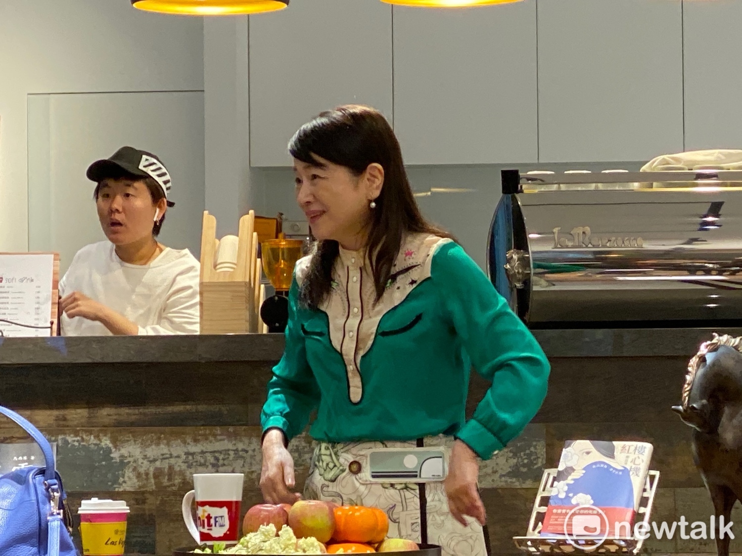 資深媒體人周玉蔻。 圖:周煊惠 /攝 資深媒體人周玉蔻。 圖:周煊惠 /攝