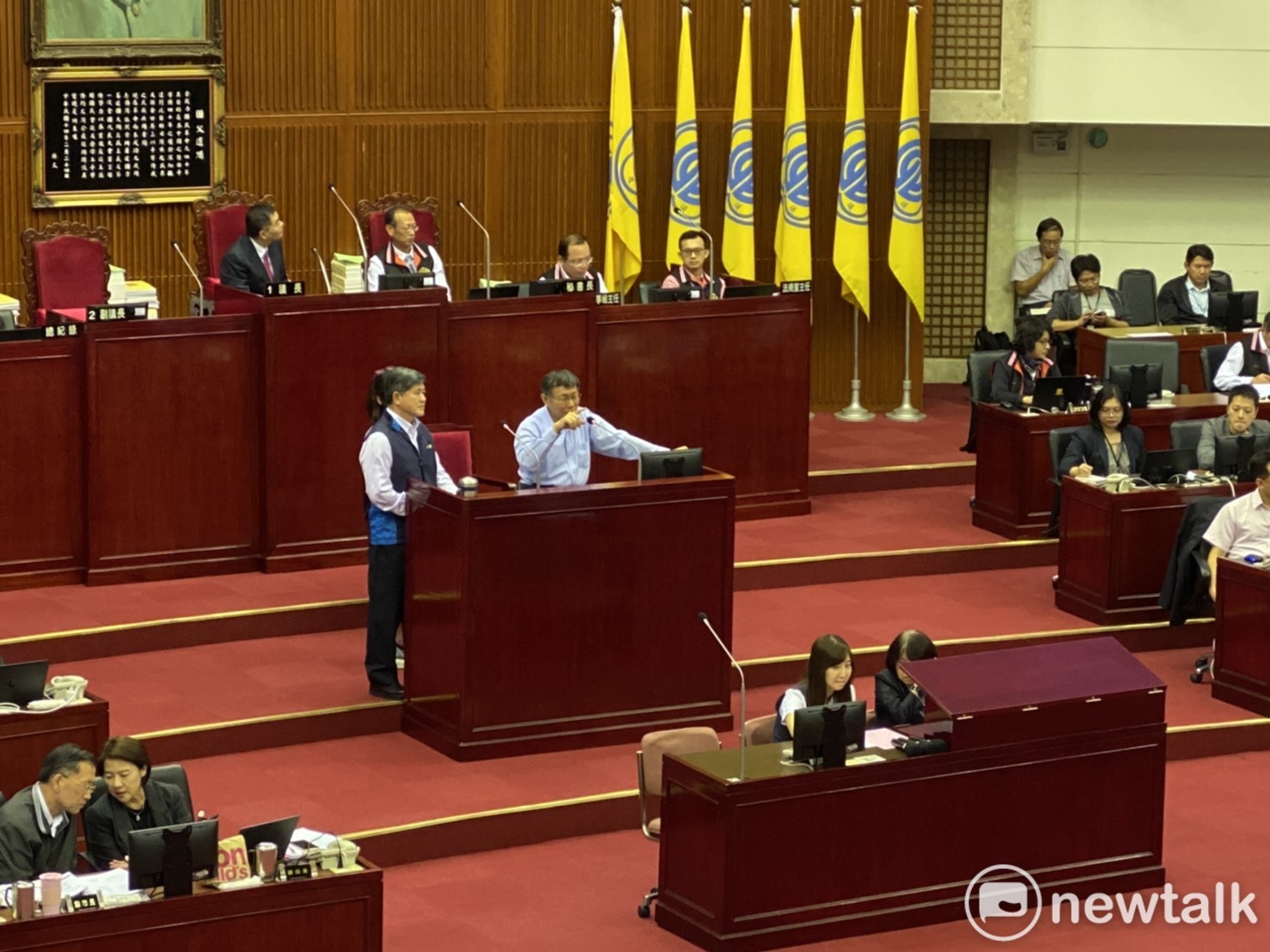 台北市長柯文哲。 圖:周煊惠 /攝 台北市長柯文哲。 圖:周煊惠 /攝