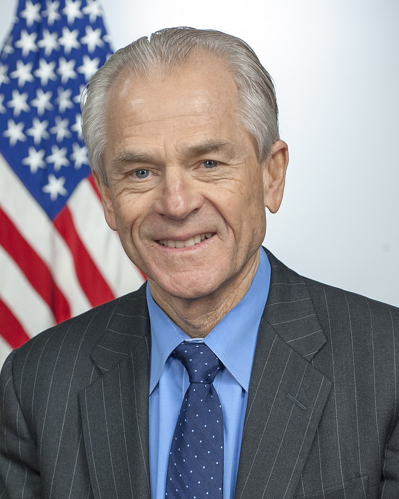 白宫貿易顧問納瓦羅(Peter Navarro) 圖:翻攝自維基百科 白宫貿易顧問納瓦羅(Peter Navarro) 圖:翻攝自維基百科