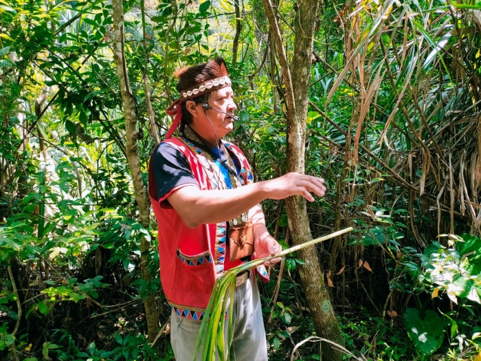 原住民和山有密不可分的關係,許多遊程會安排原住民獵人步道、美食和手作體驗。 圖:翻攝自脊梁山脈旅遊年官網 原住民和山有密不可分的關係,許多遊程會安排原住民獵人步道、美食和手作體驗。 圖:翻攝自脊梁山脈旅遊年官網