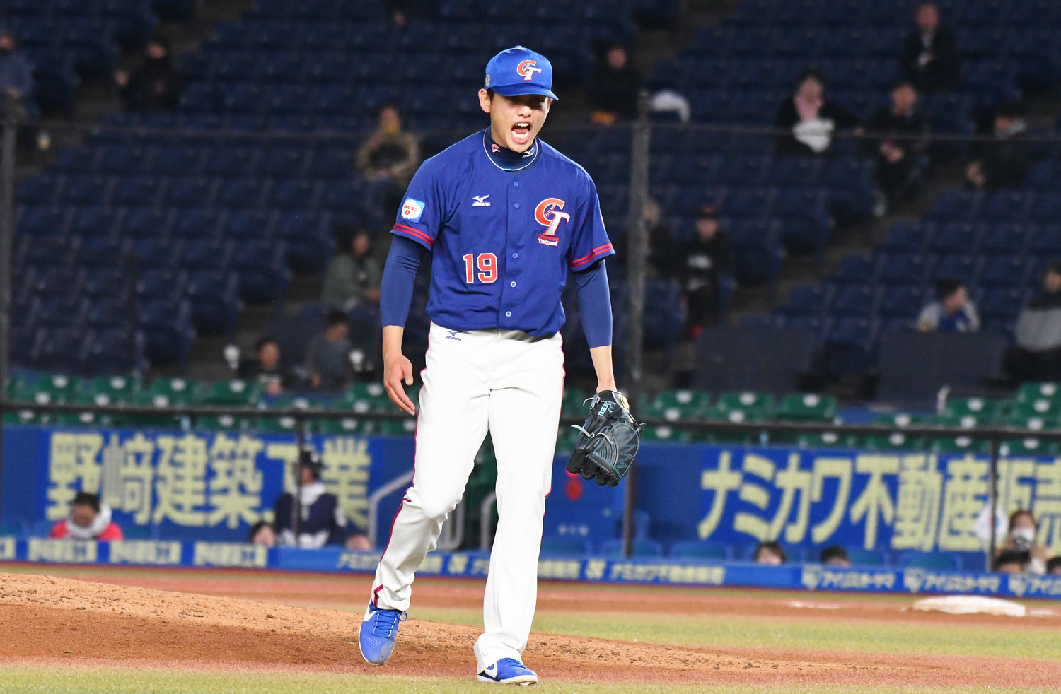 世界棒球12強中華隊先發投手張奕。 圖/記者葉政勳攝 世界棒球12強中華隊先發投手張奕。 圖/記者葉政勳攝