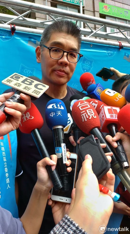 國民黨中央委員連勝文。 圖:陳佩君/攝 國民黨中央委員連勝文。 圖:陳佩君/攝