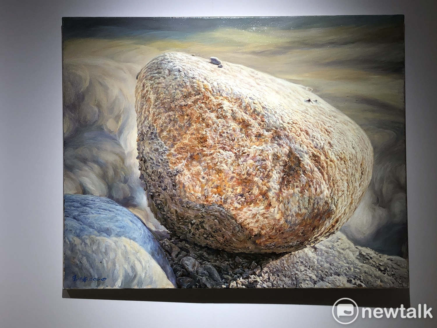 展出作品-峭峙。 唐復年/攝 展出作品-峭峙。 唐復年/攝