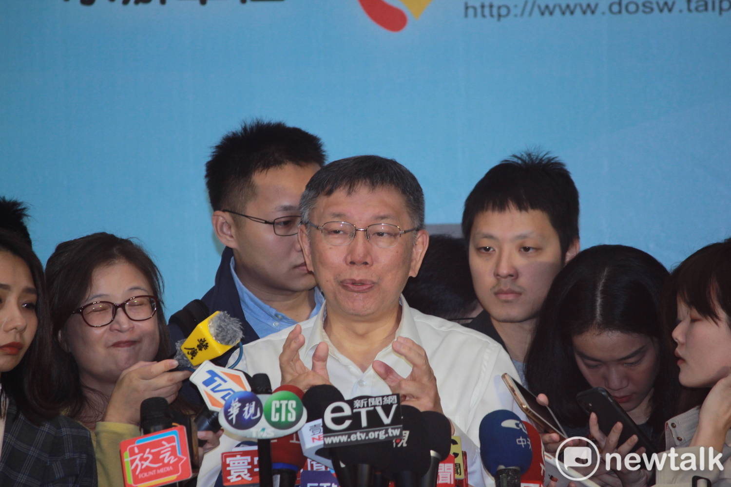 台北市長柯文哲。 圖:周煊惠 /攝(資料照) 台北市長柯文哲。 圖:周煊惠 /攝(資料照)