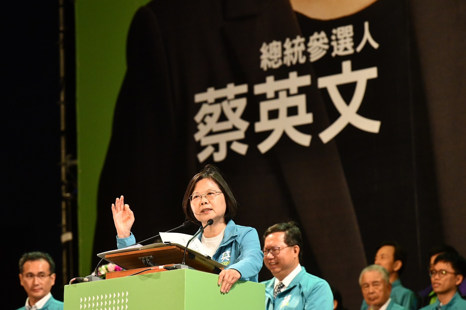 總統蔡英文。 圖:翻攝自「鄭文燦」臉書 總統蔡英文。 圖:翻攝自「鄭文燦」臉書