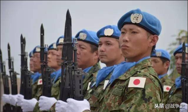 日本自衛隊。 圖 : 翻攝自頭條@戰爭史 日本自衛隊。 圖 : 翻攝自頭條@戰爭史