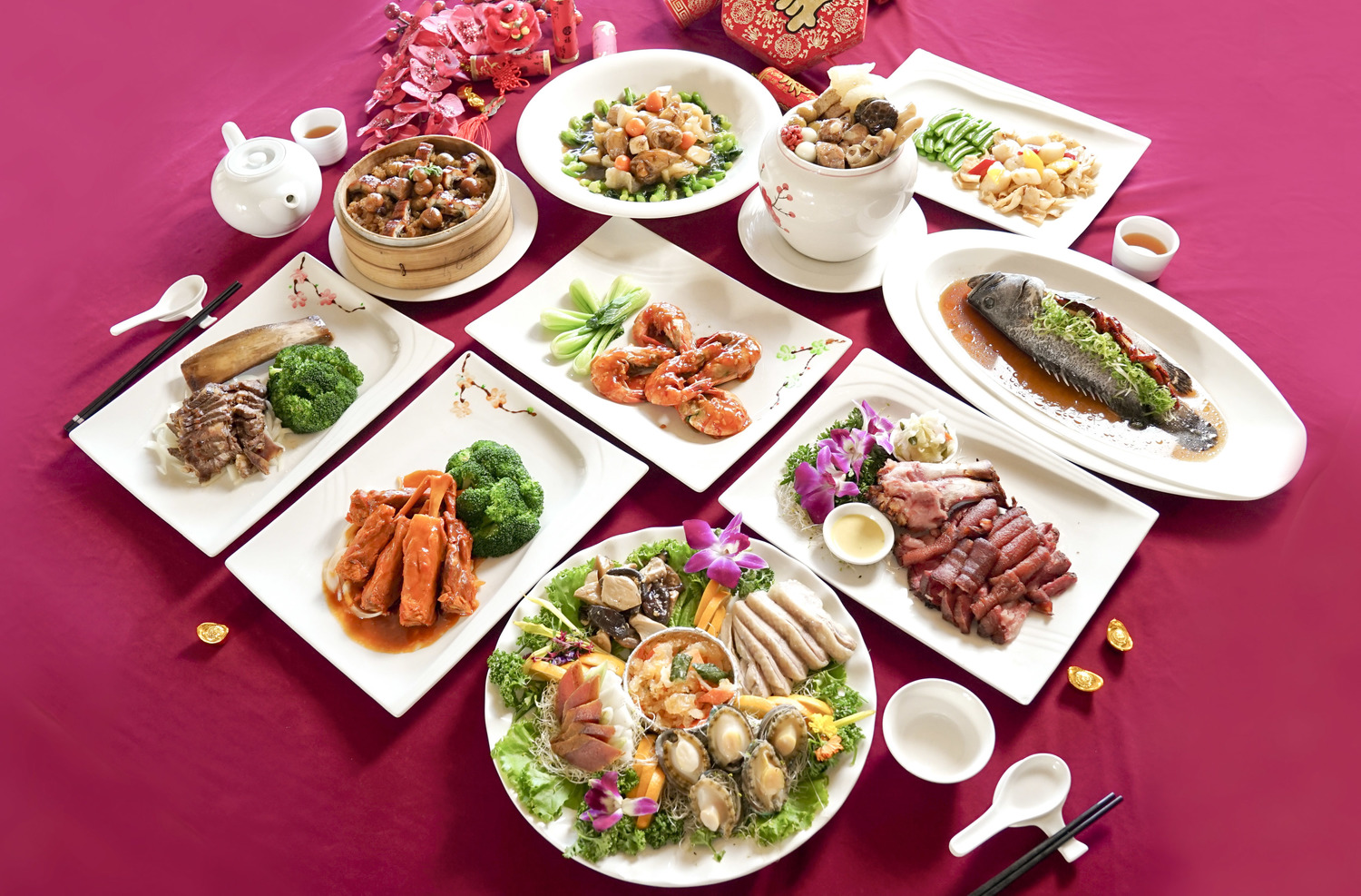 福華大飯店年菜外帶。 福華大飯店/提供 福華大飯店年菜外帶。 福華大飯店/提供