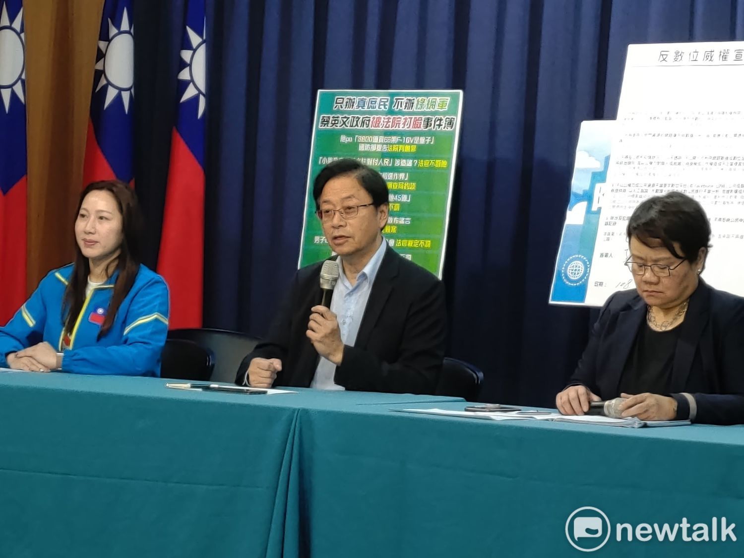 國民黨副總統候選人張善政。圖:黃建豪/攝(資料照片) 國民黨副總統候選人張善政。圖:黃建豪/攝(資料照片)