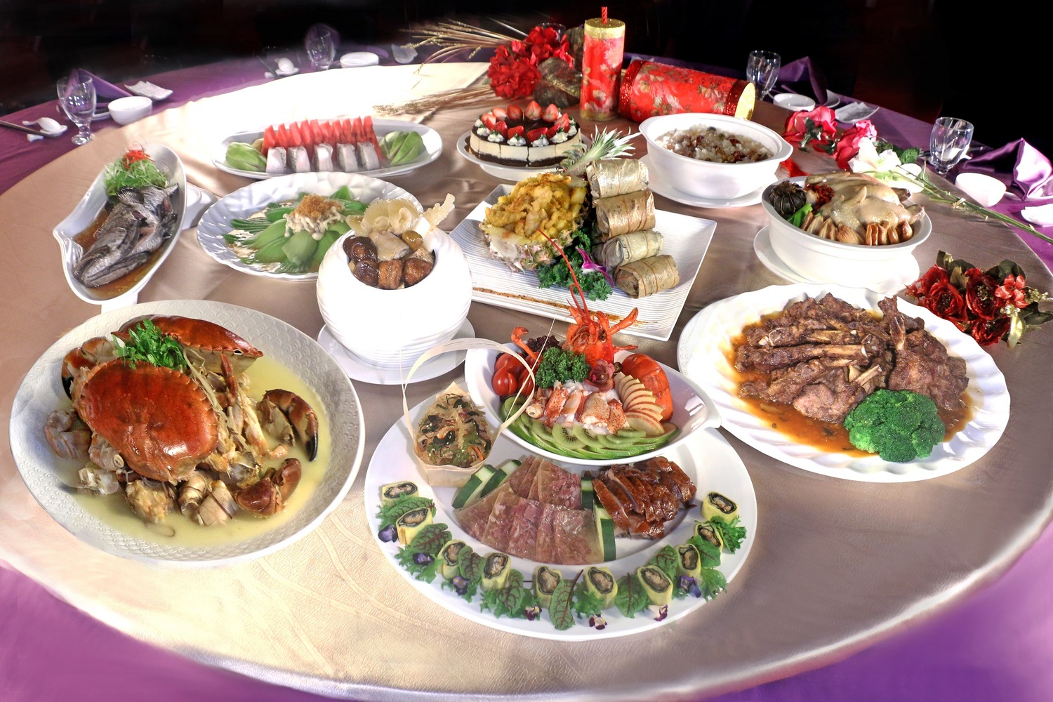 星享道圍爐年菜。 圖 : 星享道酒店/提供 星享道圍爐年菜。 圖 : 星享道酒店/提供