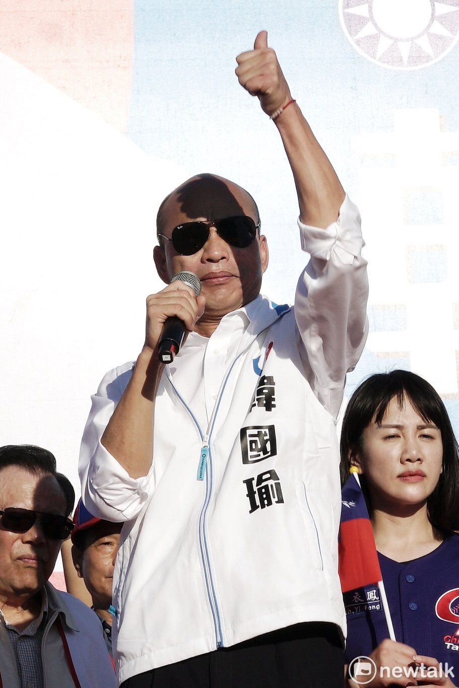 國民黨總統參選人韓國瑜。 圖:張良一/攝 國民黨總統參選人韓國瑜。 圖:張良一/攝