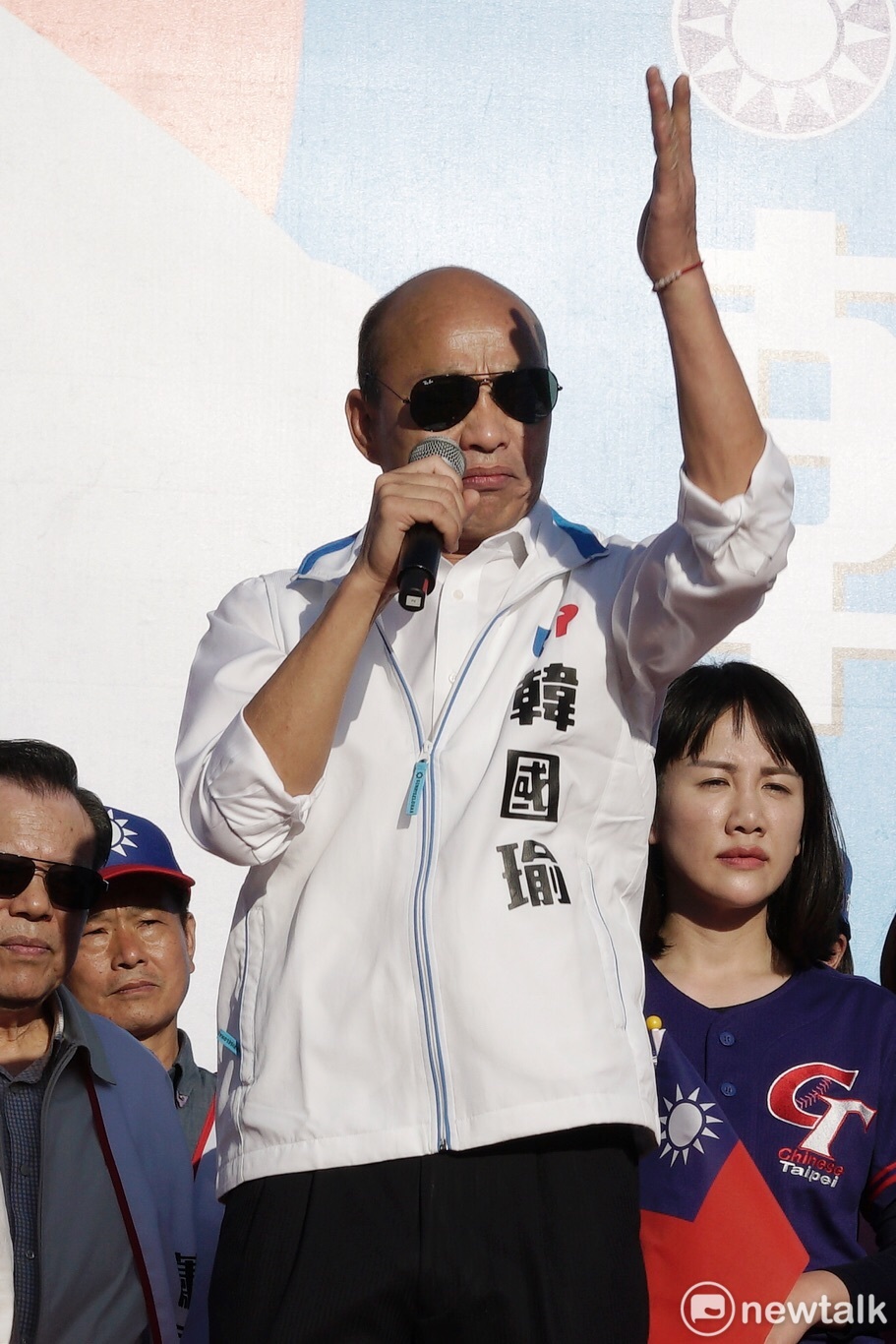 國民黨總統參選人韓國瑜。 圖:張良一/攝 國民黨總統參選人韓國瑜。 圖:張良一/攝