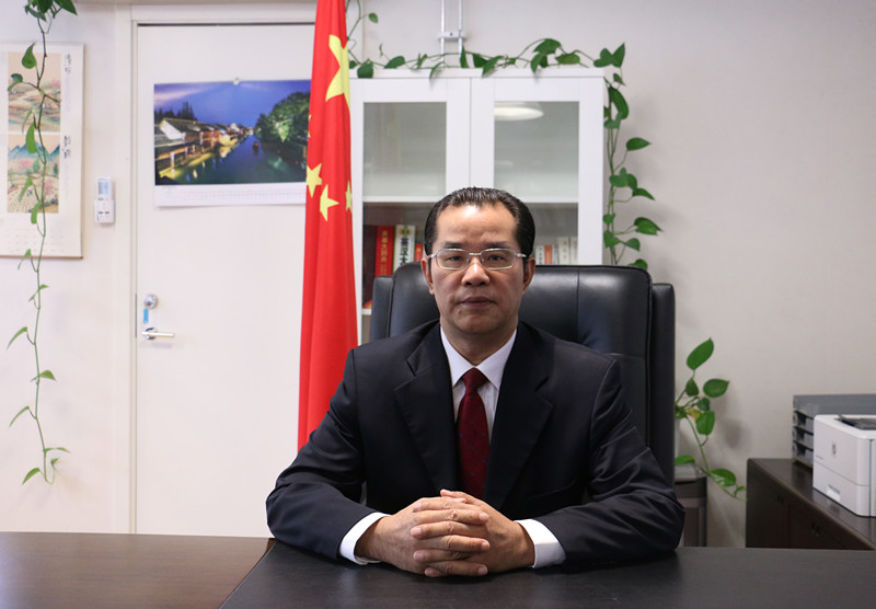 中國駐瑞典大使桂從友(圖)因為指責瑞典當局散布桂民海案謠言,遭到瑞典國會譴責,要求當局將他驅逐出境。 圖:翻攝自中國駐瑞典大使館 中國駐瑞典大使桂從友(圖)因為指責瑞典當局散布桂民海案謠言,遭到瑞典國會譴責,要求當局將他驅逐出境。 圖:翻攝自中國駐瑞典大使館