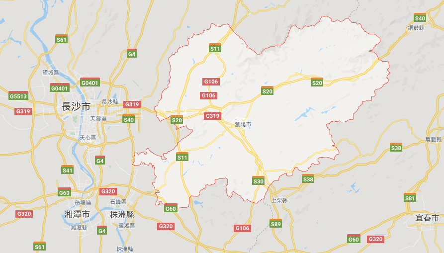 中國湖南省瀏陽市一處煙火工廠4日發生嚴重爆炸事故。 圖:翻攝自Google Map 中國湖南省瀏陽市一處煙火工廠4日發生嚴重爆炸事故。 圖:翻攝自Google Map