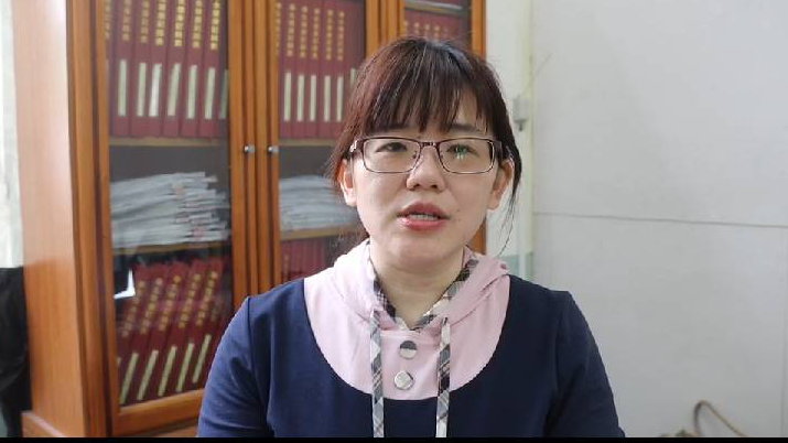高市教育局科長曾惠蘭出面說明。 圖:高市教育局/提供 高市教育局科長曾惠蘭出面說明。 圖:高市教育局/提供