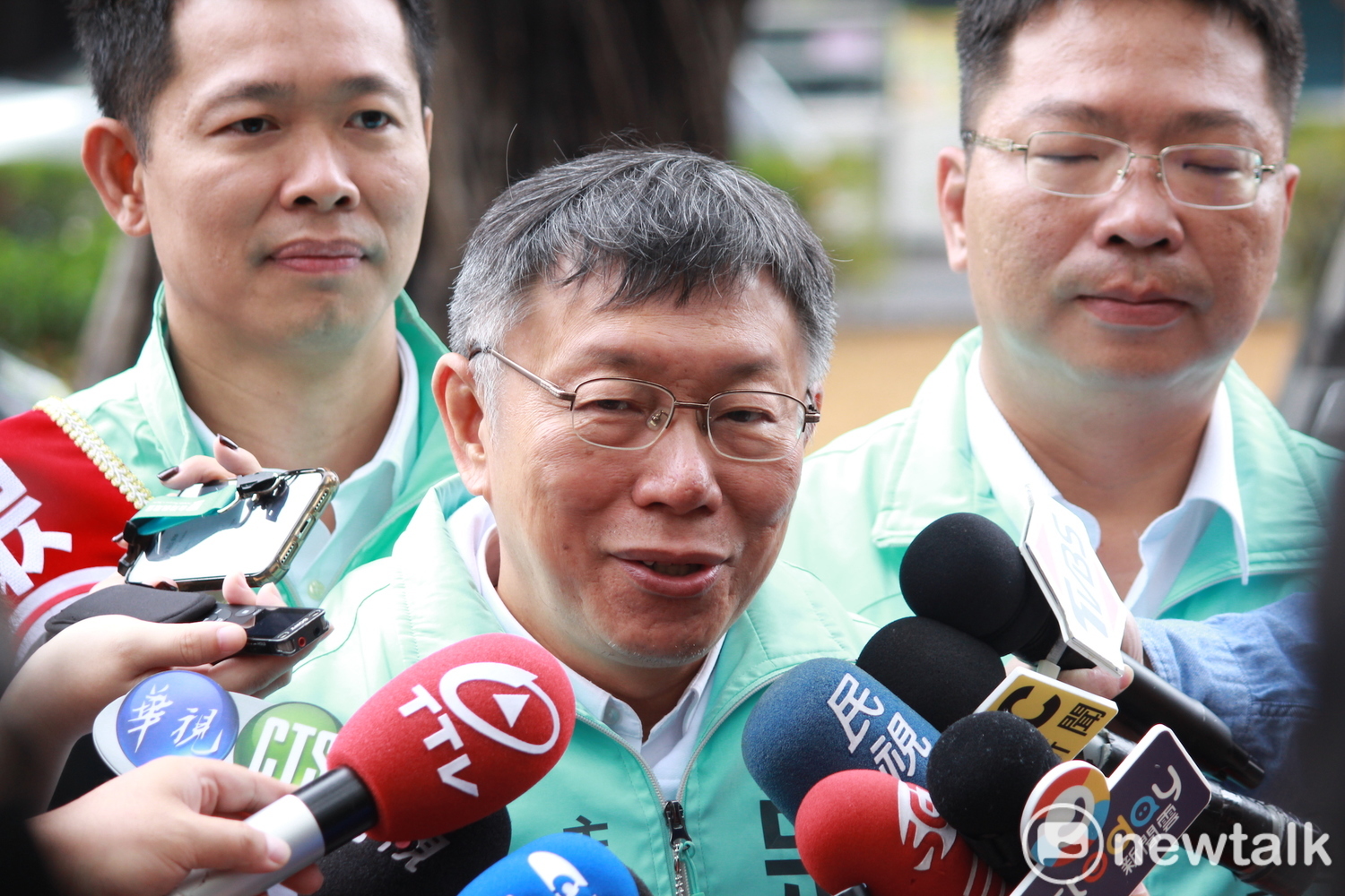 民眾黨主席柯文哲。 圖:周煊惠 /攝 民眾黨主席柯文哲。 圖:周煊惠 /攝