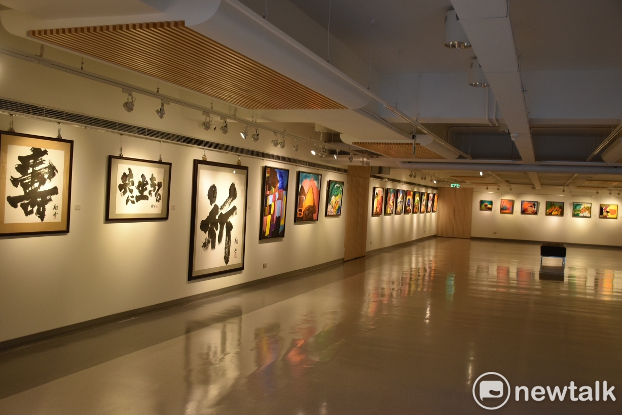 日本台灣國際藝術文化交流展於高雄市文化中心登場。 圖:孫家銘/攝 日本台灣國際藝術文化交流展於高雄市文化中心登場。 圖:孫家銘/攝