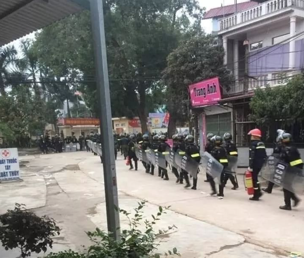 越南首都河內於9日凌晨發生一起衝突。 圖:翻攝自「越南投資網」 越南首都河內於9日凌晨發生一起衝突。 圖:翻攝自「越南投資網」