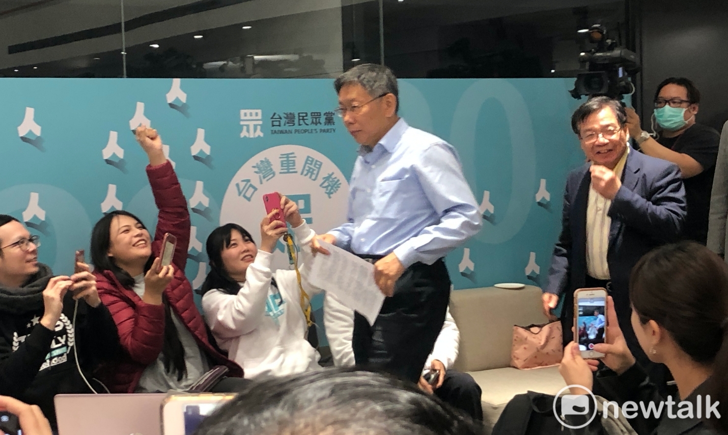 民眾黨主席柯文哲。 圖:周煊惠 /攝 民眾黨主席柯文哲。 圖:周煊惠 /攝