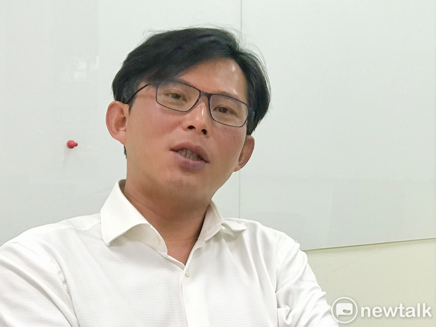 時代力量立委黃國昌要開設YouTube節目。圖:朱蒲青/攝 時代力量立委黃國昌要開設YouTube節目。圖:朱蒲青/攝