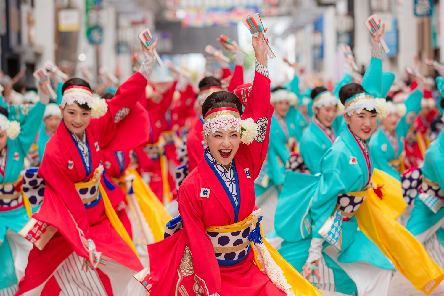 「高知縣HONIYA」在服裝、音樂和舞步設計上具有高度可看性。 圖 : 台中市政府文化局/提供 「高知縣HONIYA」在服裝、音樂和舞步設計上具有高度可看性。 圖 : 台中市政府文化局/提供