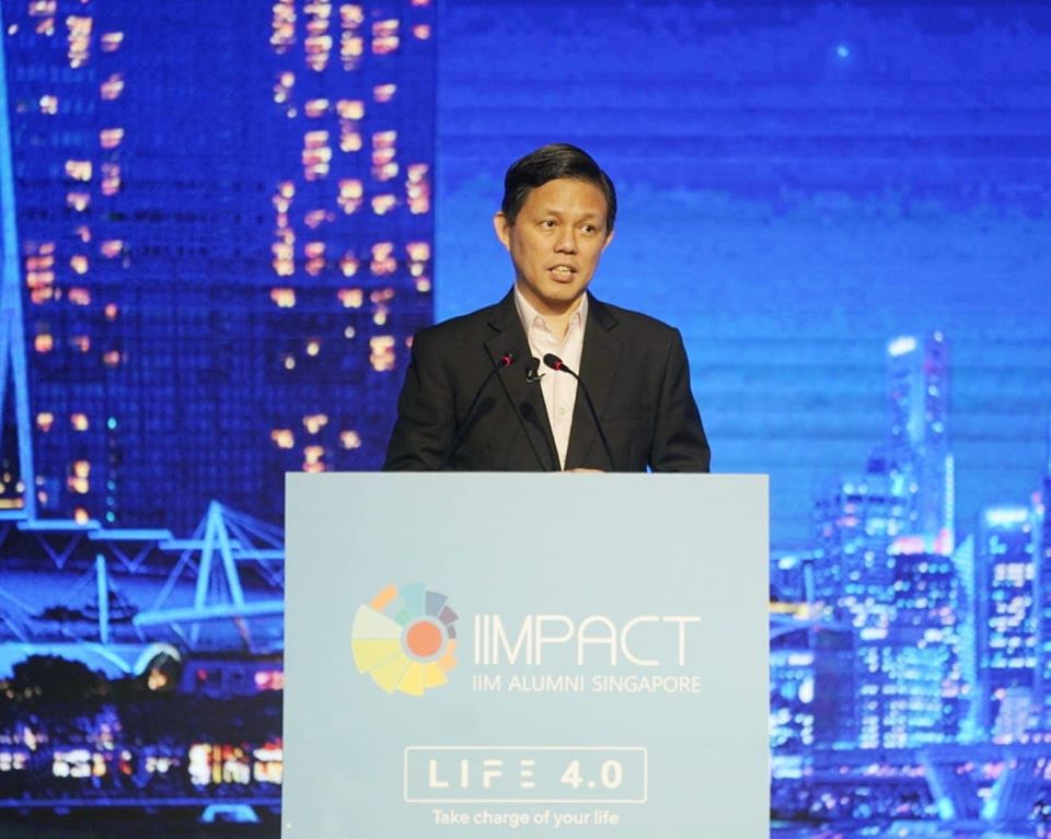 新加坡貿工部長陳振聲。 圖:翻攝自Chan Chun Sing臉書 新加坡貿工部長陳振聲。 圖:翻攝自Chan Chun Sing臉書