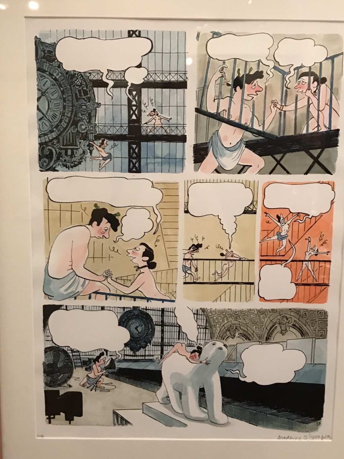 凱瑟琳·梅里斯展出的作品。 圖/蔡筱穎攝 凱瑟琳·梅里斯展出的作品。 圖/蔡筱穎攝