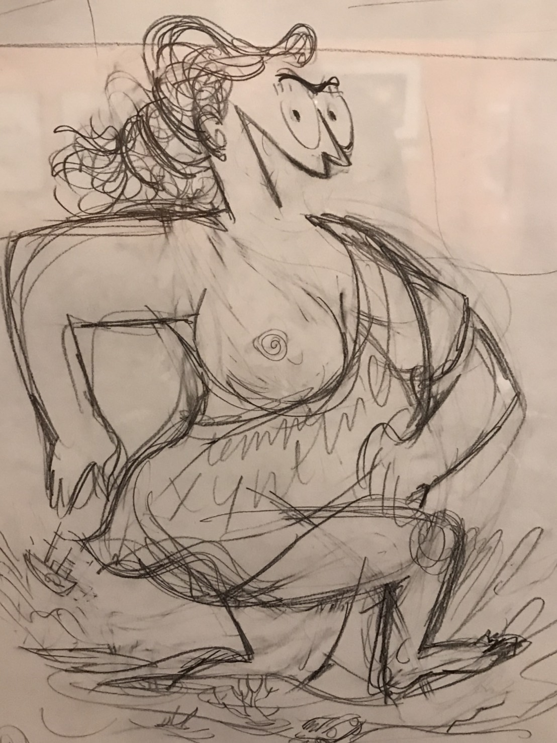 凱瑟琳·梅里斯展出的作品。 圖/蔡筱穎攝 凱瑟琳·梅里斯展出的作品。 圖/蔡筱穎攝