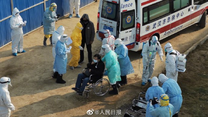 中國武漢肺炎疫情仍未受控。 圖:翻攝自人民日報臉書 中國武漢肺炎疫情仍未受控。 圖:翻攝自人民日報臉書